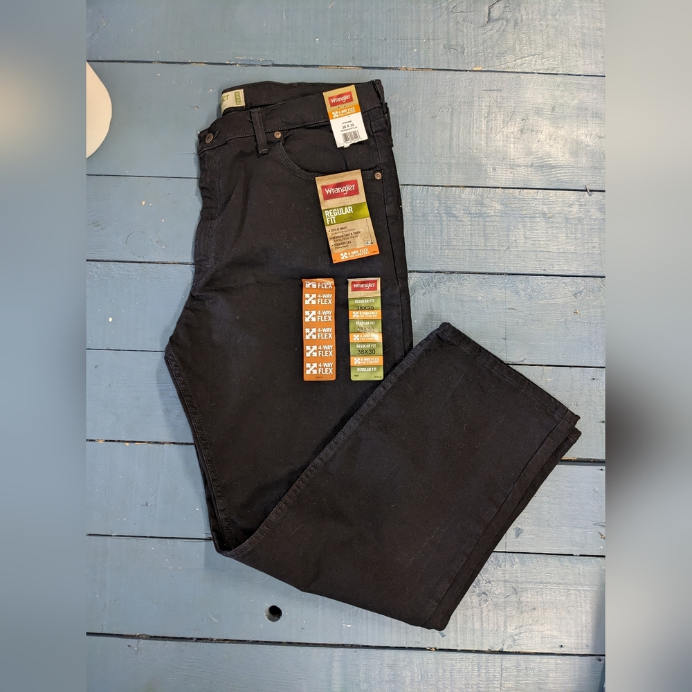 New Wrangler Men's 4 flex men's 38xb30